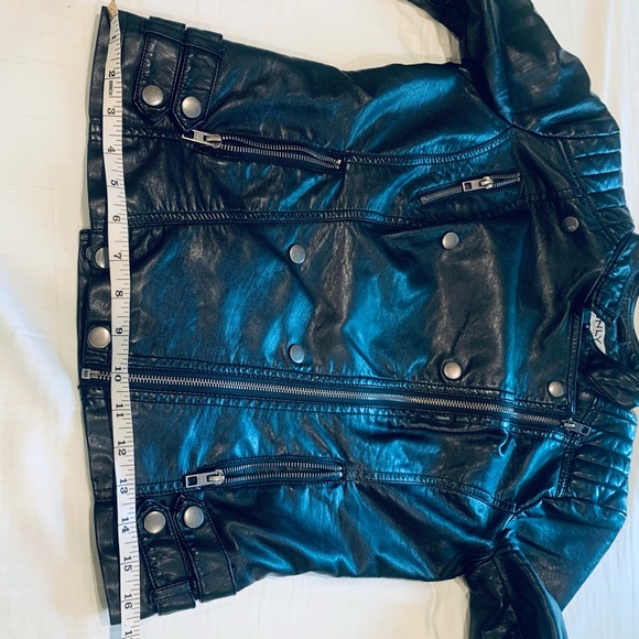 🛍 2/$25 ONLY Vegan Leather Moto Jacket - Picture 8 of 14